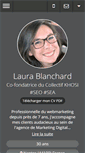 Mobile Screenshot of laurablanchard.fr